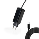 Cargador Tooq 100w Usb-C Pd Gan Para Portatil Negro | Quonty.com | TQLC-USBCGAN100PD-C