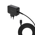 Cargador Tooq 65w Usb-C Pd 1.8m Para Portatil Negro | Quonty.com | TQLC-USBCGAN65PD