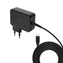 Cargador Tooq 90w Usb-C Pd 1.8m Para Portatil Negro | Quonty.com | TQLC-USBCGAN90PD