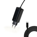 Cargador Tooq 90w Usb-C Pd Gan Para Portatil Negro | Quonty.com | TQLC-USBCGAN90PD-C
