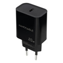 Cargador Usb Pared Nano Cable Usb-C/Pd 20w Negro | Quonty.com | 10.10.2006