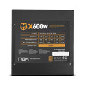 Fuente Alimentacion 600w Nox Hummer Alpha Pfc-Activo 80+Bronze Atx | Quonty.com | NXHUMMERA600WBZ