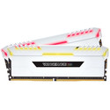 Corsair Ddr4 16gb (2x8) 3000mhz Vengeance Rgb White | Quonty.com | CMR16GX4M2C3000C15W