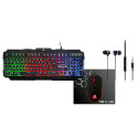 Teclado/Raton/Auriculares/Alfombrilla The G-Lab Combo-Helium | Quonty.com | COMBO-HELIUM/SP