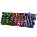 Combo Teclado/Raton/Alfombrilla Mars Gaming Mcpxbes Gaming Usb Rgb Negro | Quonty.com | MCPXBES