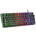 Combo Teclado/Raton/Alfombrilla Mars Gaming Mcpxbes Gaming Usb Rgb Negro | Quonty.com | MCPXBES