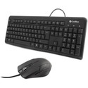 Combo Teclado/Raton Coolbox Ktr-01u Usb Negro | Quonty.com | COO-KTR-01U