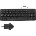 Combo Teclado/Raton Coolbox Ktr-01u Usb Negro | Quonty.com | COO-KTR-01U