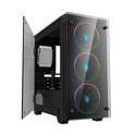 Caja Minitorre Coolbox Deeprainbow S/Fuente A-Rgb Negra | Quonty.com | COO-DGC-M192-0