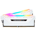 Corsair Ddr4 16gb (2x8) 3200mhz Cl16 Vengeance White Rgb | Quonty.com | CMW16GX4M2C3200C16W