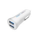 Cargador De Coche Cygnett Power Mini 2.4 White 2xusb | Quonty.com | CY1993PAPM2