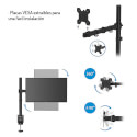 Soporte Mesa Monitor Tooq Db1232tn-B 13''/32'' 2brazos | Quonty.com | DB1232TN-B