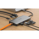 Hub D-Link Dub-M810 3ptos Usb3.0/ 1pto Hdmi/ 1pto Usb-C/ Lector De Tarjetas/ 1pto Lan Gris | Quonty.com | DUB-M810