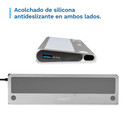 Docking Ewent Ew1150 Multipuerto Usb-C Pd100w/2hdmi 4k/1*4k Dp/Rj-45/3usb3.2/Usb-C/Lector Tarjetas | Quonty.com | EW1150