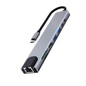 Docking Ewent Multipuerto Usb-C Hdmi 4k/ 87w/ 1xusb-C Pd/ 1x Usb-C/ 2x Usb-A/Lan | Quonty.com | EW1146