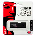 Pendrive Kingston 32gb Usb3.0 Dt100 G3 Negro | Quonty.com | DT100G3/32GB