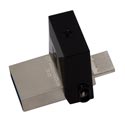 Kingston 64gb Usb3.0 Dt Microduo Usb / Micro Usb Otg | Quonty.com | DTDUO3/64GB