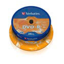 Dvd-R Verbatim 4.7gb 120min 16x 25unds | Quonty.com | 43522