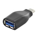 Adaptador Eminent Usb3.1 A/H - Usb Tipo-C Macho Negro | Quonty.com | EW-100518-000-N-P