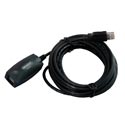 Cable Usb Ewent Usb2.0 A/M A Usb2.0 A/H 5,0m Negro | Quonty.com | EW1014