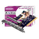 Tarjeta Comunicaciones Eminent Ew1105 Pci 5ptos Usb2.0 | Quonty.com | EW1105