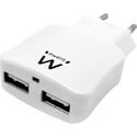 Cargador Usb Pared Eminent Ew1210 2ptos 2.1a | Quonty.com | EW1210