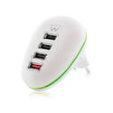 Cargador Usb Pared Eminent Ew1217 4ptos (3+1 Rapido) | Quonty.com | EW1217