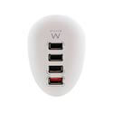 Cargador Usb Pared Eminent Ew1217 4ptos (3+1 Rapido) | Quonty.com | EW1217