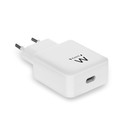 Cargador De Pared 1 Puerto Usb-C 18w Funcion Carga Rapida | Quonty.com | EW1315