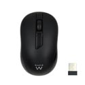 Raton Ewent Ew3224 Optico 1000dpi Inalambrico Negro | Quonty.com | EW3224