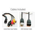 Capturadora De Video Ewent Ew3705 Usb2.0 Rca/Svhs | Quonty.com | EW3705