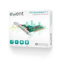 Tarjeta De Sonido Interna Ewent Ew3752 Pci 7.1 Con Spdif | Quonty.com | EW3752