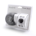 Regleta Cubo Ewent Ew3938 3tomas + 3usb C/Interruptor Negra | Quonty.com | EW3938