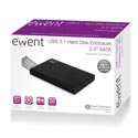 Caja Ext. Hdd Ewent Ew7044 2,5&Quot; Sata3 Usb3.1 Negra | Quonty.com | EW7044