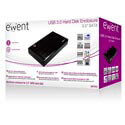 Caja Ext. Hdd Ewent Ew7055 3,5&Quot; Sata Usb3.0 Negra | Quonty.com | EW7055
