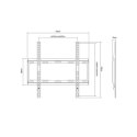 Soporte Pared Equip 650310 32''/55'' Max.40kg Negro | Quonty.com | 650310