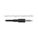 Auriculares C/Microfono Ewent Ew3567 C/Volumen Negro | Quonty.com | EW3567