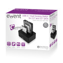 Base Conectora Duo Hdd Ewent Ew7014 Sata / Usb 3.0 | Quonty.com | EW7014