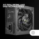 Fuente Alimentacion 550w Mars Gaming Pfc-Activo 80+Bronze 12cm Atx | Quonty.com | MPB550SI