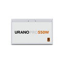 Fuente Alimentacion 550w Nox Urano Pro Pfc-Activo 80+Bronze 12cm Atx Blanca | Quonty.com | NXURPRO550BZWH