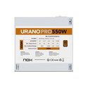 Fuente Alimentacion 550w Nox Urano Pro Pfc-Activo 80+Bronze 12cm Atx Blanca | Quonty.com | NXURPRO550BZWH