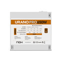 Fuente Alimentacion 650w Nox Urano Pro Pfc-Activo 80+Bronze 12cm Atx Blanca | Quonty.com | NXURPRO650BZWH
