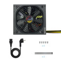 Fuente Alimentacion 650w Tooq Pfc Activo 5sata 14cm Atx | Quonty.com | TQAPOLO-650SP