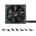 Fuente Alimentacion 750w Tooq Pfc-Activo 5sata 14cm Atx | Quonty.com | TQAPOLO-750SP