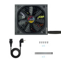 Fuente Alimentacion 750w Tooq Pfc-Activo 5sata 14cm Atx | Quonty.com | TQAPOLO-750SP