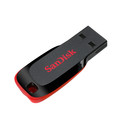 Pendrive 128gb Usb2.0 Sandisk C.Blade Negro, Rojo | Quonty.com | SDCZ50-128G-B35
