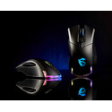 Raton Msi Gaming Clutch Gm50 Optico 7200dpi Usb Led-Rgb | Quonty.com | S12-0400C60-PA3