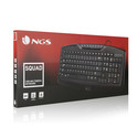 Teclado Ngs Qzerty Usb Negro | Quonty.com | SQUAD