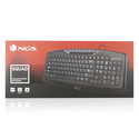 Teclado Ngs Qzerty Usb Negro | Quonty.com | SQUAD