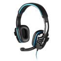 Auriculares C/Microfono Ngs Ghx-505 Gaming Negro/Azul | Quonty.com | GHX-505